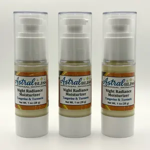 Night Radiance Moisturizer- Turmeric & Tangerine