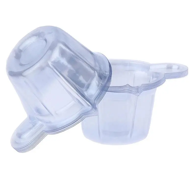 White Plastic Measuring Cups, 100 Pcs 40ML Disposable Set for DIY Epoxy Resin Mixing & Jewelry Making, Cup, Dividing Epoxy Resin, Great Accessory For Diy Mold Making, One Size 40Ml