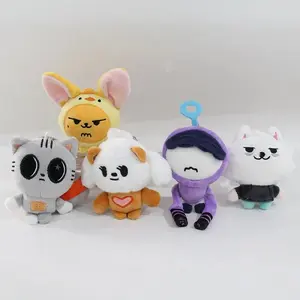 TXT Plush Keychain – Cui Xiubin, Jiang Taoxian, Cui Shenggui, and Cui Ranjun Doll Bag Pendant