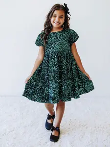 Sequin Dress - Emerald Green