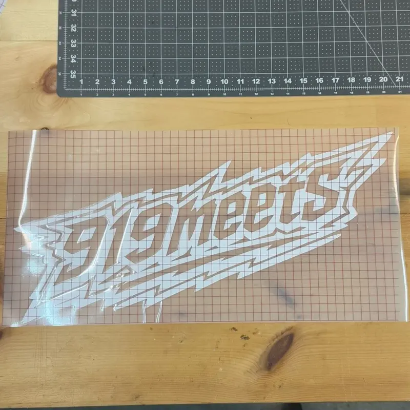 919meets Windshield Banner - multiple colors 24x12 inch