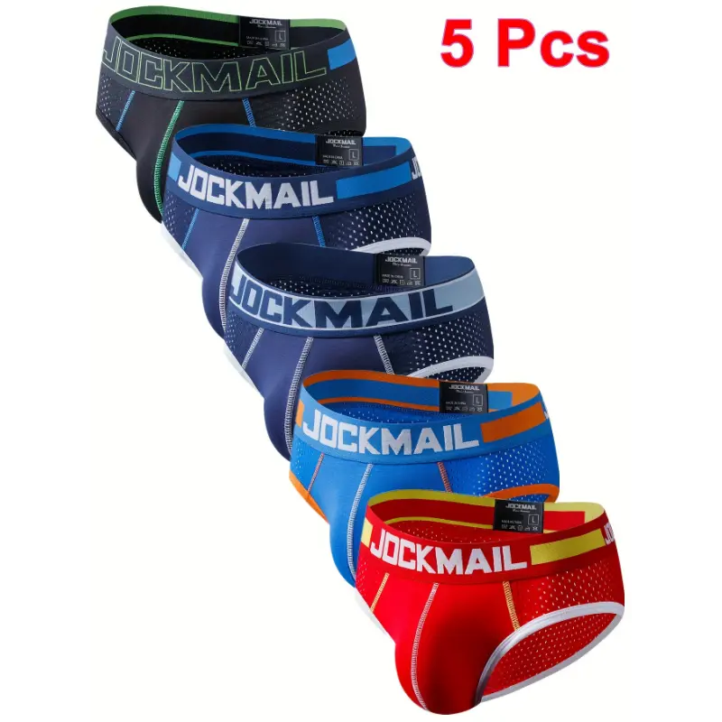 [Same-Frequency] 5 - Pack JOCKMAIL Men's Triangle Underwear boxers ...