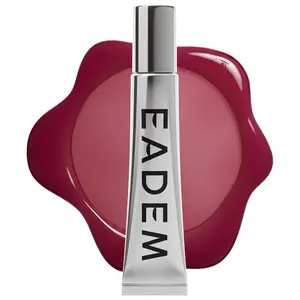 EADEM  Le Chouchou Exfoliating + Softening Peptide Lip Balm - Bissap Glaze - deep plum berry - 0.49 oz