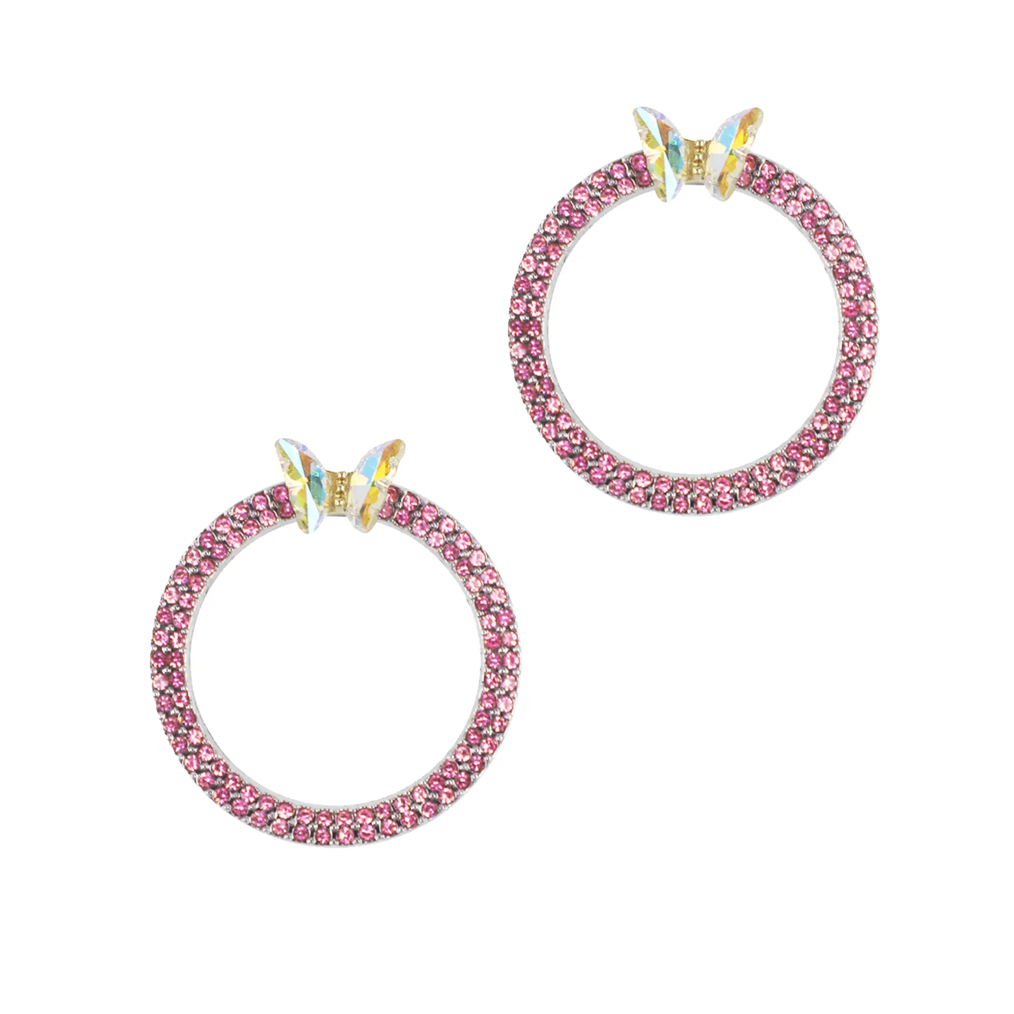 Honibaoto 2 pcs Rhinestone Car Start Stop Button Decor Rings Sparkling Push Button Cover Kit for Women Vehicle Interior Accessories Bling Car Gadgets Gift, Birthday, Cars Accessories