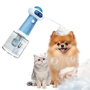 Electric Dog Foam Dispenser, Automatic Soap Dispenser Foam Spray, Saves Shampoo, Effortless Bathing Grooming Grooming Supplies