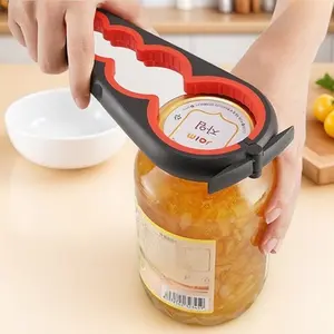 Multifunctional Heavy-Duty Can & Bottle Opener - Slip-Resistant, Effortless Kitchen Tool, Kitchen Gadgets, Easy Use, Safe & Durable 3-in-1 Design for Home & Picnics