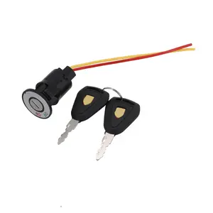 for Ignition Key ebike Switch 2 Wire Position For Electric Scooter E-Bike Lock+Key[Fall Deals]