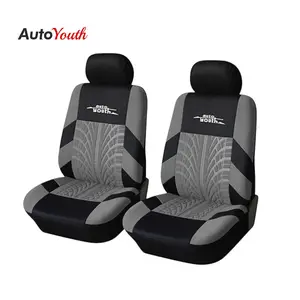 Universal Car Front Seat Covers Seats Cover Car Front Seat Covers - Breathable Bucket Seat Cover, Premium Comfortable Front Seat Covers, Interior Covers for Car Truck Van SUV Seat Protector, Airbag Compatible Gray/Blue/Red