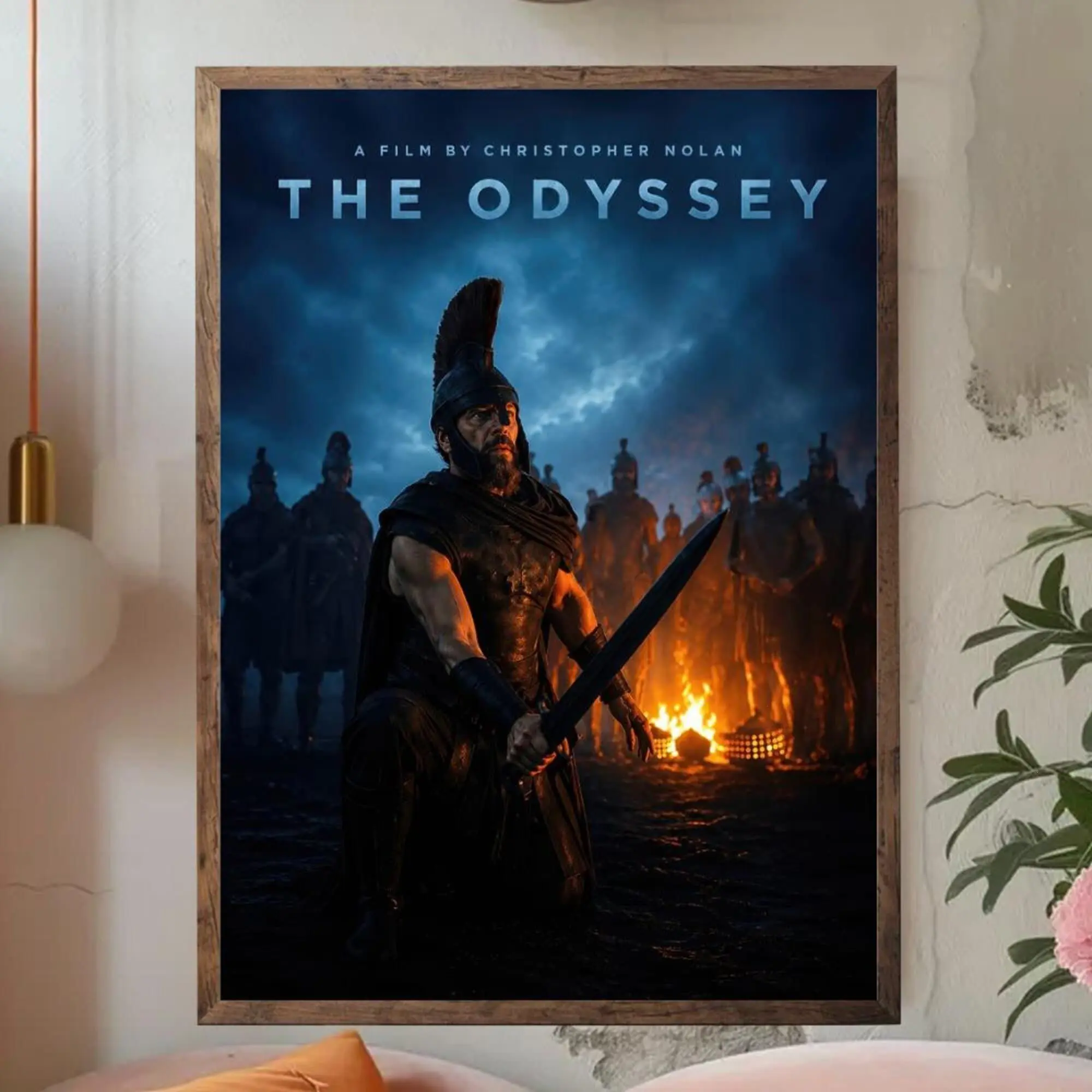 The Odyssey Movie Poster, Classic Mythology Film Wall Art( Unframed - Print Only )