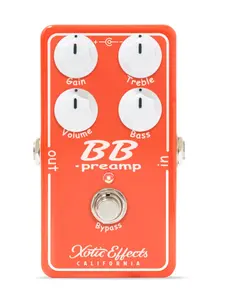 Xotic BB Preamp V1.5 Boost & Overdrive Effects Pedal