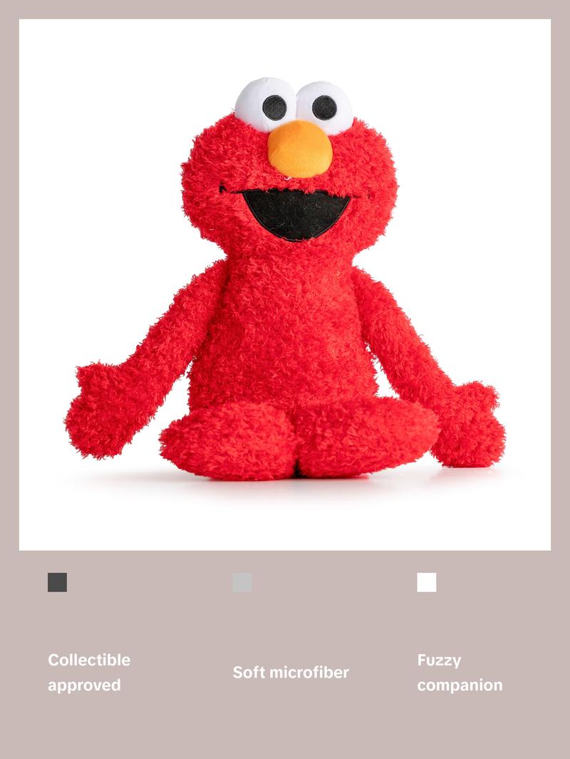 Jay Franco Sesame Street Elmo Fuzzy Pillow Buddy