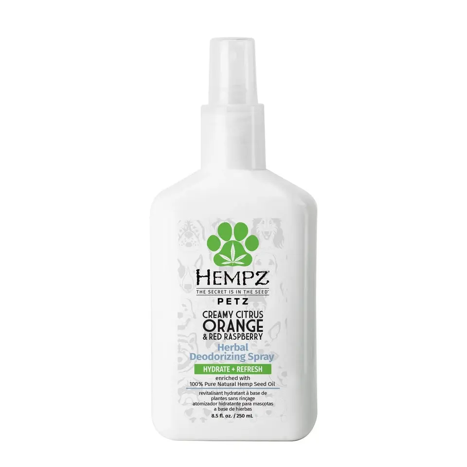 Petz Creamy Citrus Orange & Red Raspberry Herbal Deodorizing Spray Petz Creamy Citrus Orange & Red Raspberry Herbal Deodorizing Spray