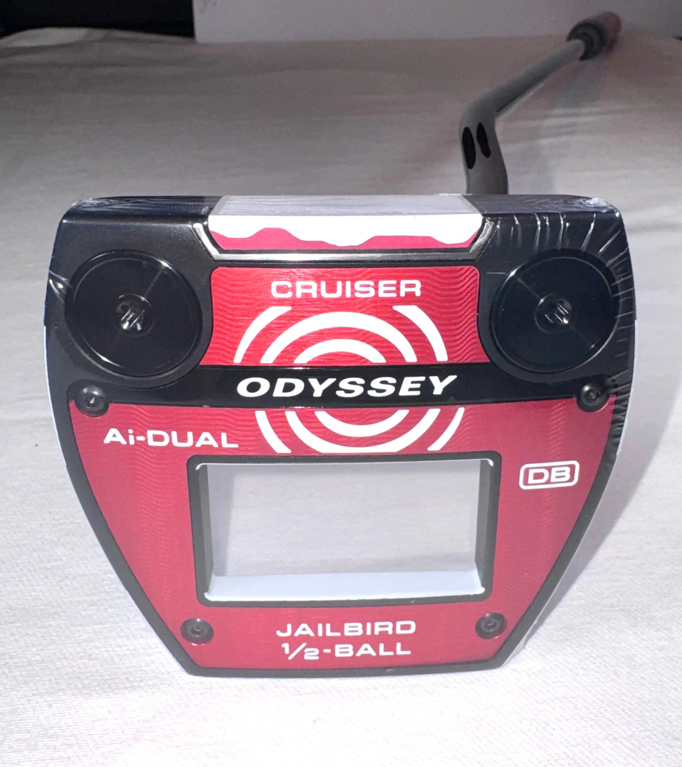 Odyssey Ai-ONE Cruiser Jailbird 1/2 Ball DB Putter – 37” – RH – NEW