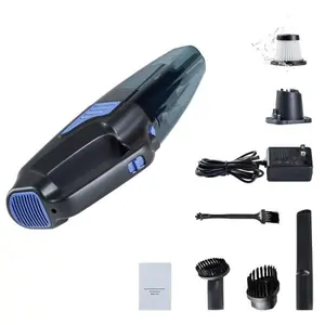 Handheld Vacuum, Portable Vacuum Cleaner Cordless with HEPA Filter and Brushes, Lightweight Hand Held Cleaner with Powerful Suction, for Car, Home, Office, Pet Hair