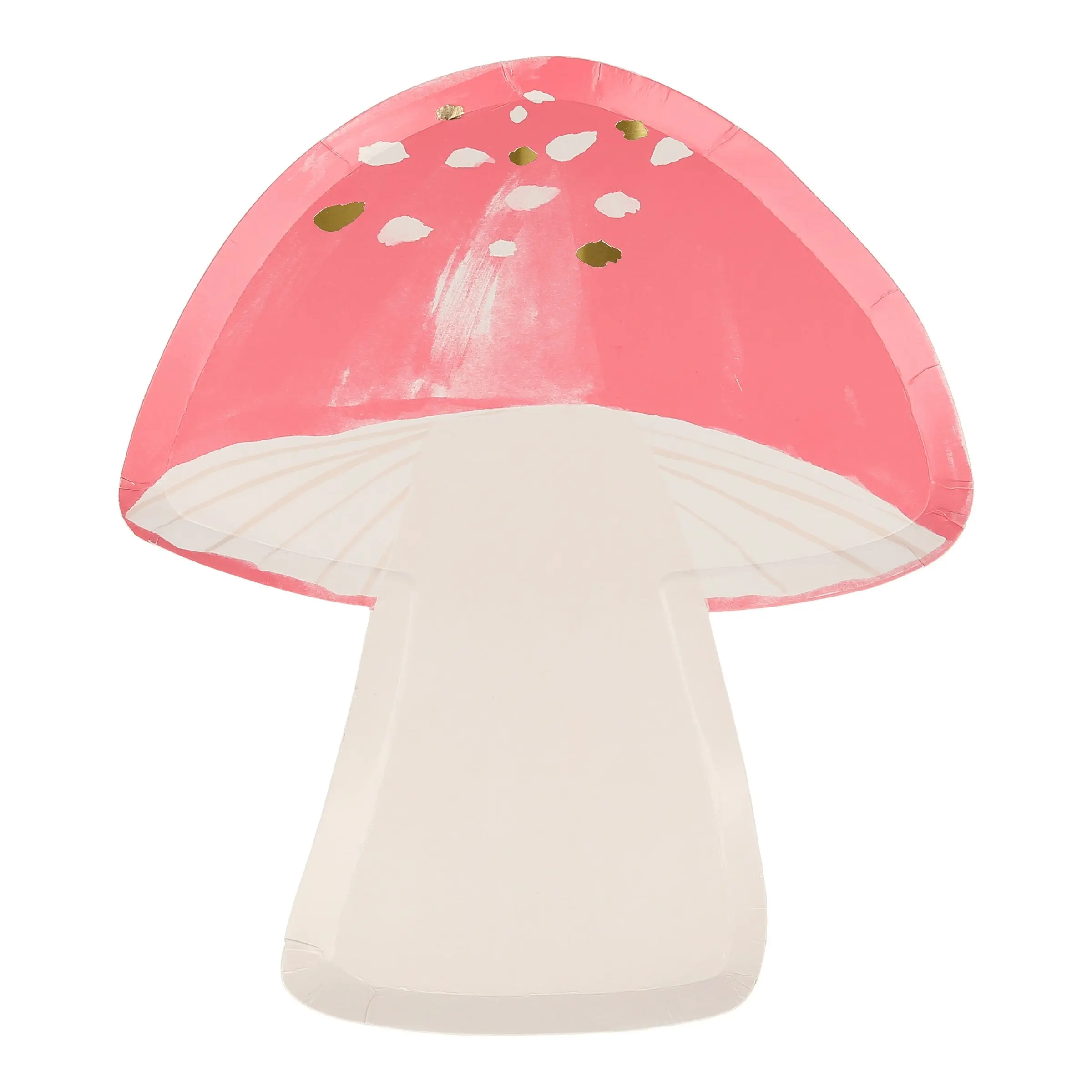 Fairy Mushroom Shaped Plates (x 8)