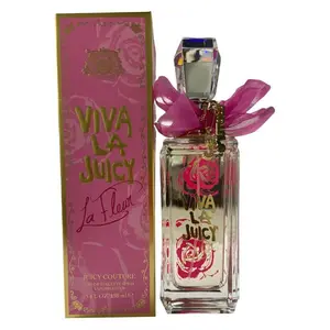 Juicy Couture Viva La Juicy La Fleur Women's Floral EDT Fragrance - Honeysuckle, Bubbly Aroma, Berry Aroma, 5 fl oz, New In Box, New Box