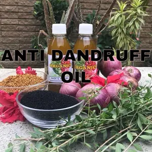 AYURVEDIC ORGANICS Onion & Aloe Vera Oil for Hair Growth Anti Dandruff & Lice Control Organic Formula Free from Chemicals Enhances Shine and Strengthens Hair