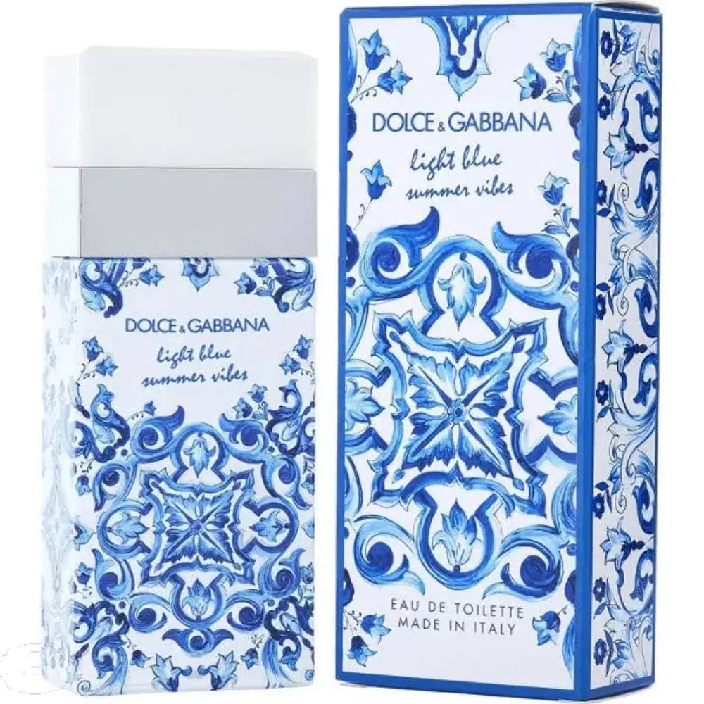 Dolce & Gabbana Light Blue Summer Vibes Eau De Toilette Spray for Women Everyday Fragrance Body Scent