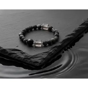 Healing Crystal Bracelet.Inner Light.Misty Mountain