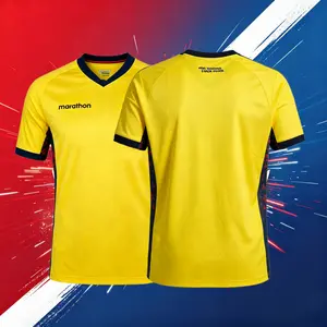 2026 Ecuador Men's Home Short-Sleeve Soccer Jersey, Breathable Yellow