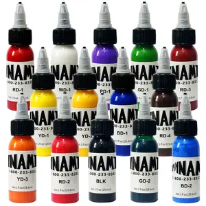 Raeleneynq Tattoo-Inks Set - 14 Vibrant Colors (1oz) I Long-LastingPigments & Skin-Safe Formula forTattoo Artists & Studio Supplies