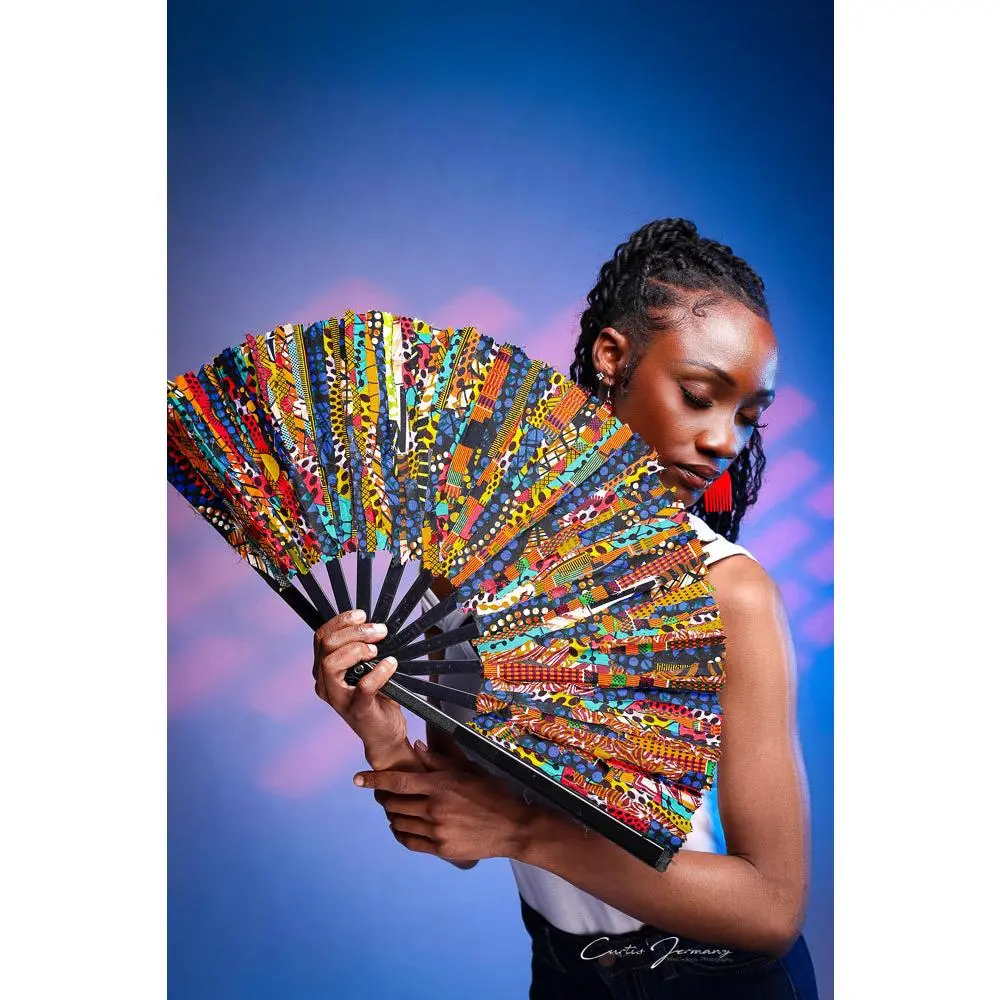Handmade Adinkra Fan