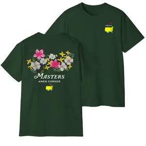 Masters Amen Corner Golf T-Shirt – Vintage Soft Cotton Tee, Breathable Classic Fit Shirt, Casual Sportswear Gift for Golf Lovers