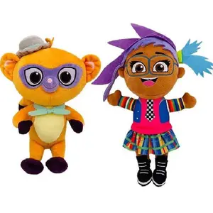 New 25cm Cartoon Movie Vivo Monkey Plush Toys Kinkajou&Andrés Marta Sandoval Rosa Gaby Vivo Plushie Doll Christmas Gift For Kids