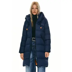 Orolay Women's Thickened Winter Down Coat, Versatile Puffer Jacket for Outdoor Activities & Daily Wear, Long Womenswear with Hooded Tops