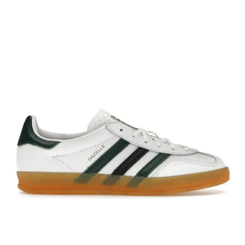 adidas Women's Gazelle Indoor White Collegiate Green, from StockX