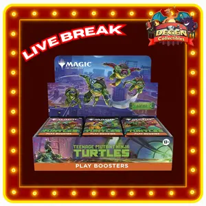 Magic the Gathering [ENG] Teenage Mutant Ninja Turtles Play Booster - LIVE RIP ONLY TRADING CARD PACK