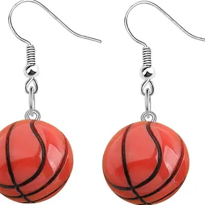 Basketball Earrings, Fun Earrings, Sports Earrings, Cute Earrings