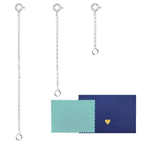 Sterling Silver Necklace Extender