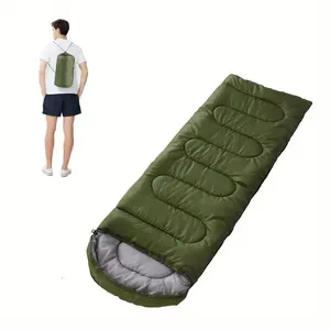 Lightweight Waterproof Sleeping Bag, Portable Comfortable Sleeping Bag with Compression Bag, Outdoor Equipment for Camping, Hiking, Travel