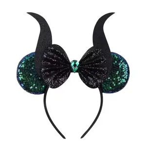 Villain Queen - Halloween Headband Mouse Ears