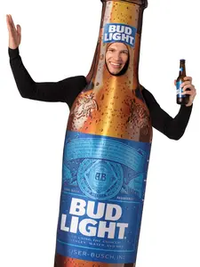 Bud Light Beer Bottle Costume