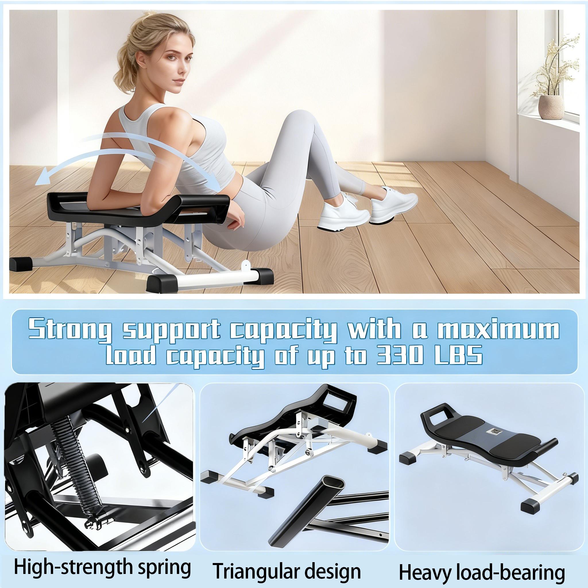 Multifunctional Indoor Ski Exercise Machine Foldable Portable Adjustable Resistance Digital Display Targeted Leg Glute Workout Gear