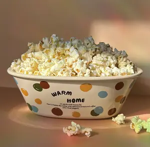 Warm Home Ceramic Bathtub-Shaped 8.2-Inch Bowl