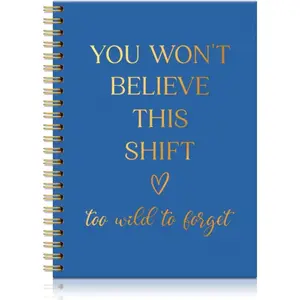 You won't believe this shift notebook, emergency nurse notebook, medical student graduation gift, registered nurse colleague teamwork friend, thank you gift for first responder nurses, doctors