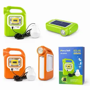 2-Pack Solar Camping Lantern - Rechargeable Outdoor Accessories, Paquete de 2 linternas solares