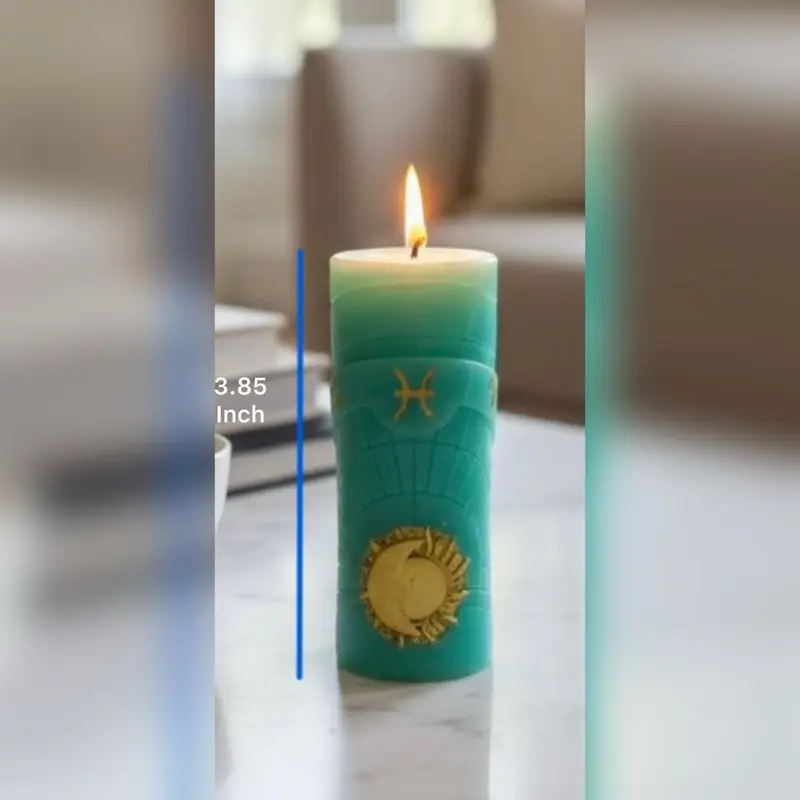 Piscis zodiac candle Piscis zodiac candle