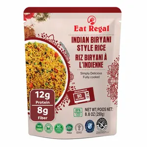 Eat Regal Indian Biryani Style Rice, 8.8 Ounce, (Pack of 6) Instant Savory
