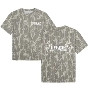 PRE Paper Route Empire Mossy Oak Greenleaf Camo T-Shirt – Original Hunting Style Tee for Men & Women, Mossy Oak Shirt, Fanmade Design, Gift For Men