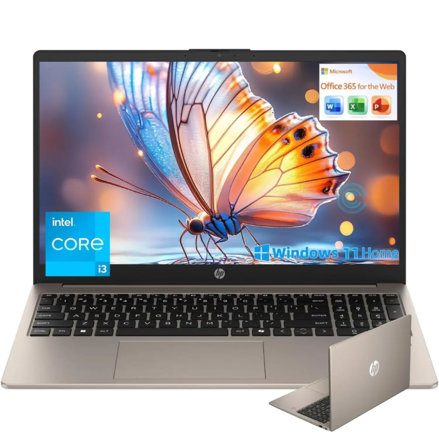 HP 15.6 Touchscreen Laptop, Core i3-N305,up to 32GB RAM, 512GB SSD | 15.6'' FHD Touch Display, Windows 11 Home, Intel UHD Graphics, Laptop for Student & Business, Wi-Fi 6, Bluetooth 5.3,Bundle Accessories