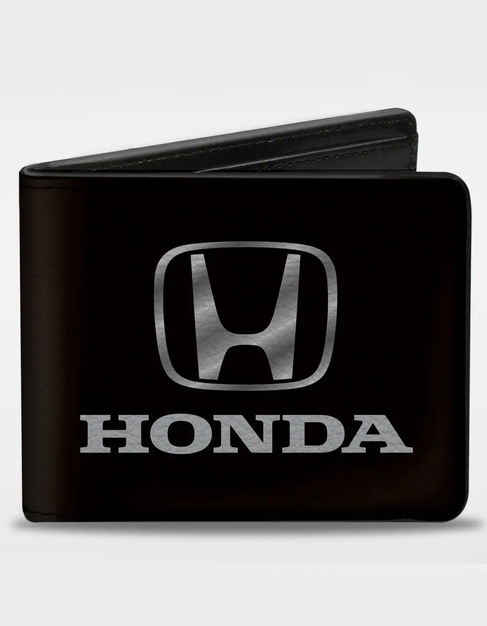 BUCKLE-DOWN Mens Honda Bifold Wallet, Black BUCKLE-DOWN Mens Honda Bifold Wallet, Black
