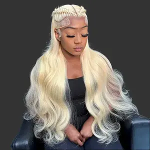 [NEW IN] Anyweek 613 Blonde HD Lace Front Wig Human Hair Body Wave and Straight 13x6 and 13x4 Lace Frontal Pre Plucked Wigs for Women