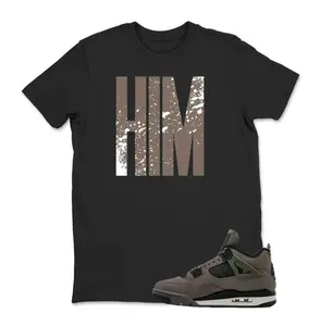 AJ 4 Cave Stone Shirt, HIM Graphic Tee  to Match Jordan 4 Cave Stone Sneaker, Cave Stone 4s Outfit, Classic Fit, Casual Everyday Wear