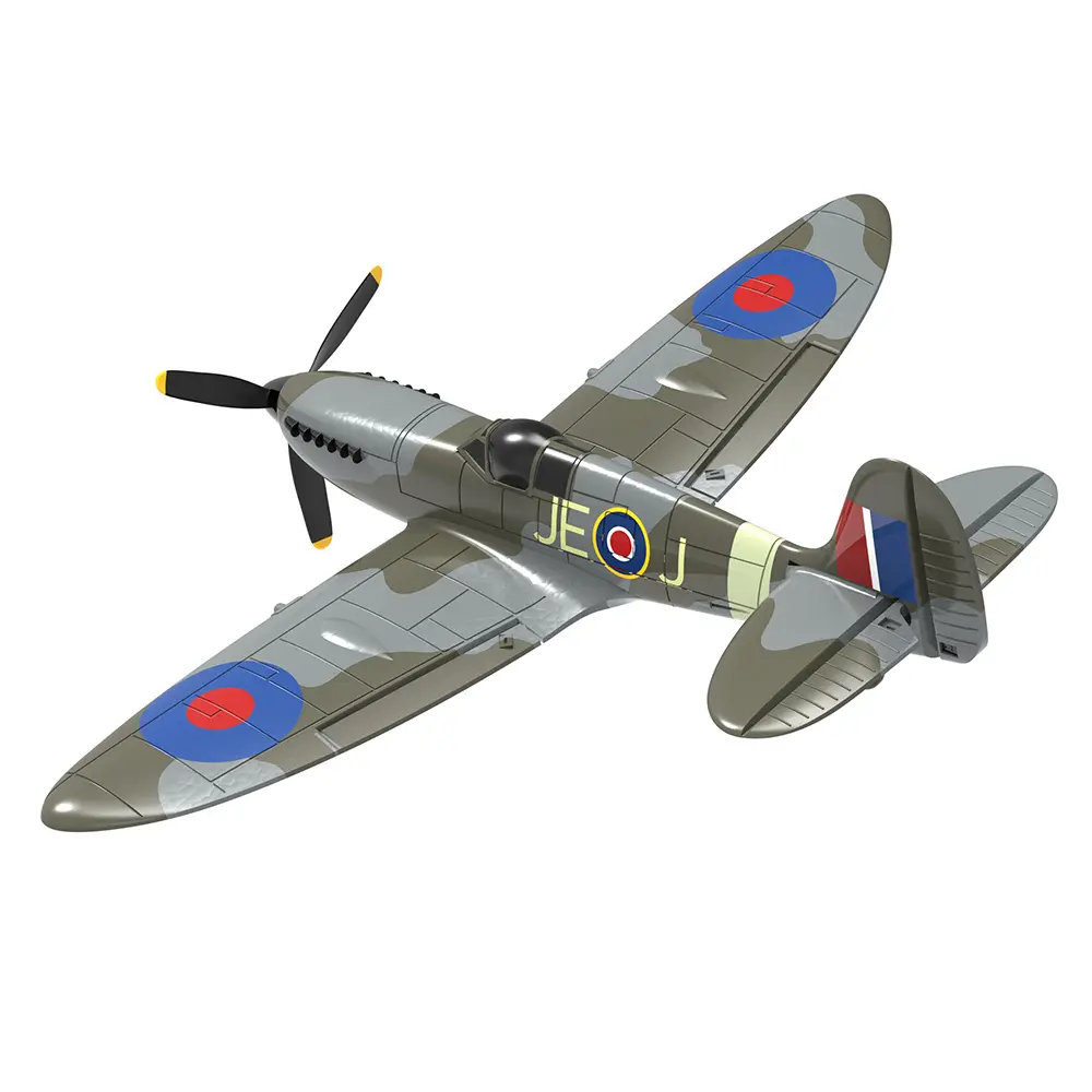 Eachine Spitfire 2.4GHz EPP 400mm Wingspan 6-Axis Gyro One-Key U-Turn Aerobatic Mini RC Airplane RTF for Trainer Beginner