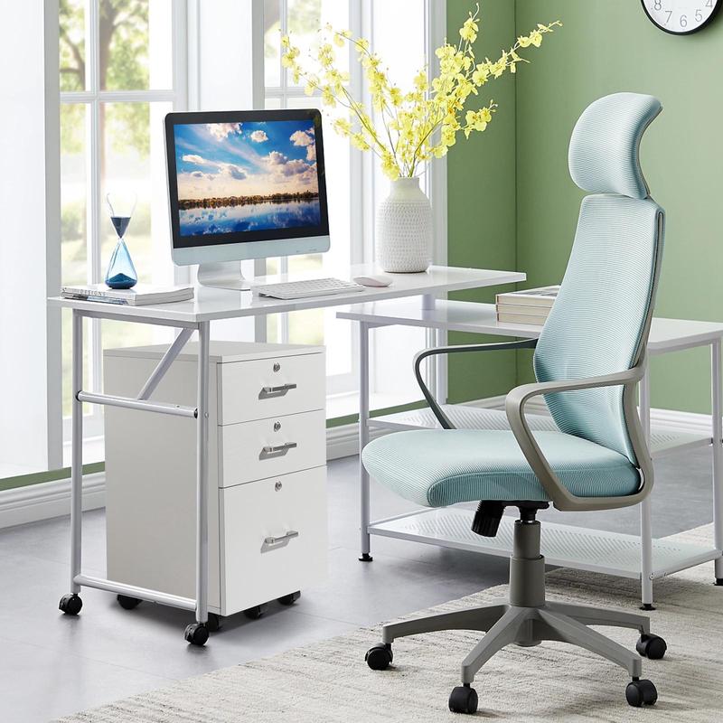 FCH White Wood Grain Density Board 3 Drawers Wooden Filing Cabinet With Pulleys Office Filing Cabinet Confidential FCH White Wood Grain Density Board 3 Drawers Wooden Filing Cabinet With Pulleys Office Filing Cabinet Confidential