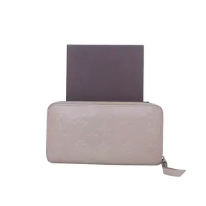 Pre-owned Louis Vuitton Leather Small Leather Goods MONOGRAM EMPRIENTE ZIPPY WALLET – CF544510625